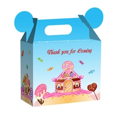 Candyland Theme Party Supplies Medium Suitcase Box
